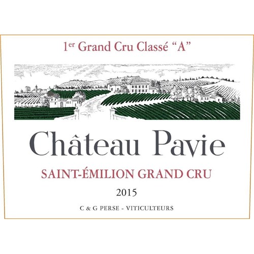 Château Pavie - Saint-Emilion Grand Cru 2015