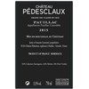 Château Pedesclaux - Pauillac 2015 