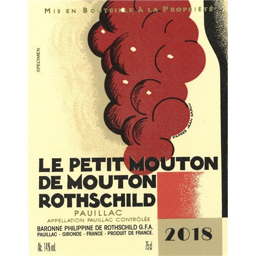 Chateau Petit Mouton - Pauillac 2018 4df5d4d9d819b397555d03cedf085f48 