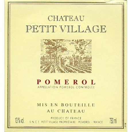 Château Petit Village - Pomerol 2016