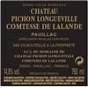 Château Pichon Comtesse de Lalande - Pauillac 2018 4df5d4d9d819b397555d03cedf085f48 