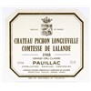 Château Pichon Longueville - Comtesse de Lalande - Pauillac 1988 6b11bd6ba9341f0271941e7df664d056 
