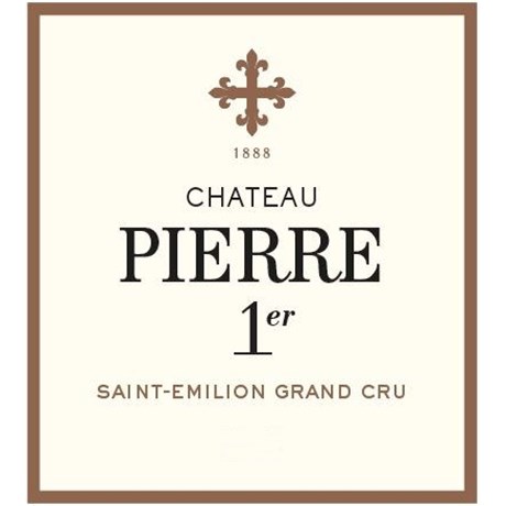 Château Pierre 1er - Saint-Emilion Grand Cru 2018