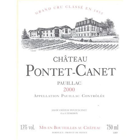 Château Pontet Canet - Pauillac 2000 b5952cb1c3ab96cb3c8c63cfb3dccaca 