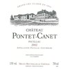 Château Pontet Canet - Pauillac 2002