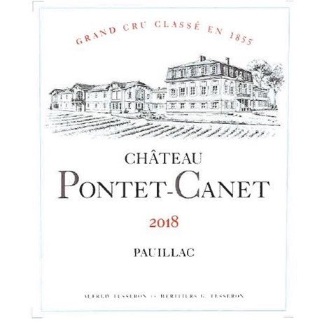 Château Pontet Canet - Pauillac 2018