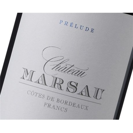 Château Prélude de Marsau - Francs-Côtes de Bordeaux 2016