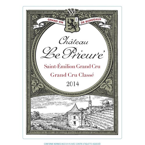 Château Le Prieuré 2014 - Saint-Emilion Grand Cru 4df5d4d9d819b397555d03cedf085f48 