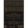 Château Rauzan Ségla - Margaux 2017 6b11bd6ba9341f0271941e7df664d056 