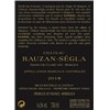 Château Rauzan Ségla - Margaux 2018