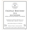 Château Rieussec - Sauternes 2016