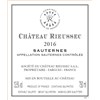 Château Rieussec - Sauternes 2016 37,5 cl
