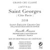 Château Saint Georges Cote Pavie - Saint-Emilion Grand Cru 2018