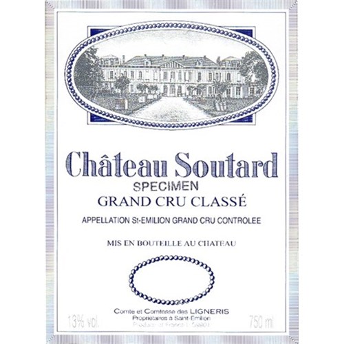 Château Soutard - Saint-Emilion Grand Cru 2014 6b11bd6ba9341f0271941e7df664d056 