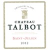 Château Talbot - Saint-Julien 2012 