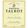 Château Talbot - Saint-Julien 2018