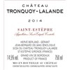 Château Tronquoy Lalande - Saint-Estèphe 2014