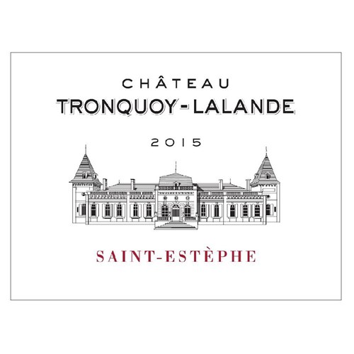 Château Tronquoy Lalande - Saint-Estèphe 2015 