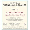 Château Tronquoy Lalande - Saint-Estèphe 2016 b5952cb1c3ab96cb3c8c63cfb3dccaca 