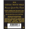 Château Trotte Vieille - Saint-Emilion Grand Cru 2018