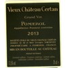 Château Vieux Castle Certan - Pomerol 2013 