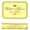 Château d'Yquem - Sauternes 1998