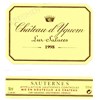 Château d'Yquem - Sauternes 1998