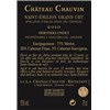 Chauvin - Saint-Emilion Grand Cru 2010