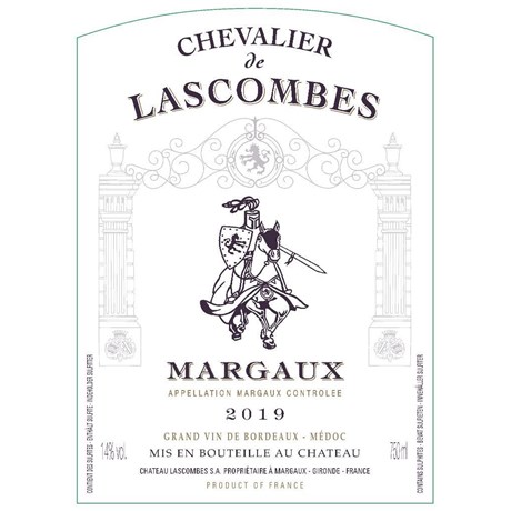 Chevalier de Lascombes - Margaux 2019