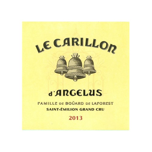 Chime of the Angelus - Saint-Emilion Grand Cru 2013 4df5d4d9d819b397555d03cedf085f48 