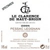 Clarence de Haut-Brion - Château Haut Brion - Pessac-Léognan 2008