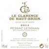 Clarence de Haut-Brion - Pessac-Léognan 2014