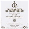 Clarence de Haut-Brion - Pessac-Léognan 2015