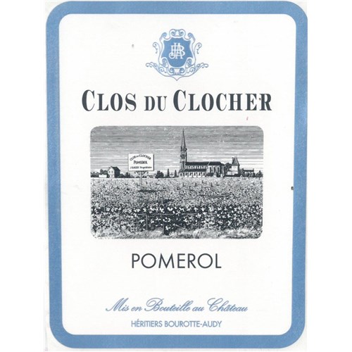 Clos du Clocher - Pomerol 2018 4df5d4d9d819b397555d03cedf085f48 