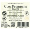 Clos Floridène blanc - Graves 2021