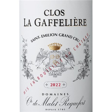 Clos La Gaffelière - Saint-Emilion Grand Cru 2022
