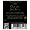 Clos des Jacobins - Saint-Emilion Grand Cru 2013