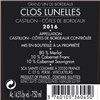 Clos Lunelles - Castillon-Côtes de Bordeaux 2016 11166fe81142afc18593181d6269c740 