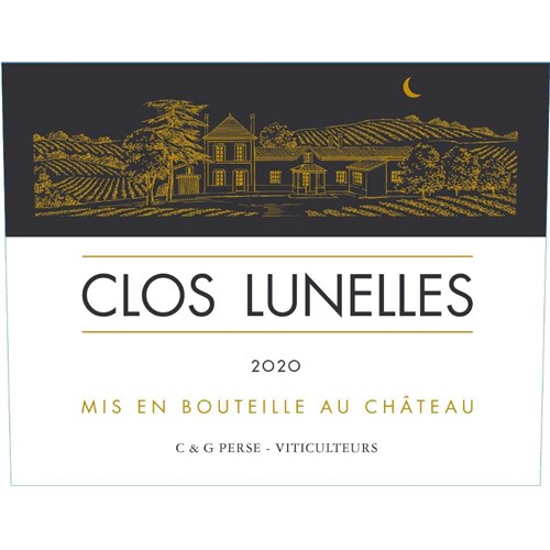 Clos Lunelles - Castillon-Côtes de Bordeaux 2020