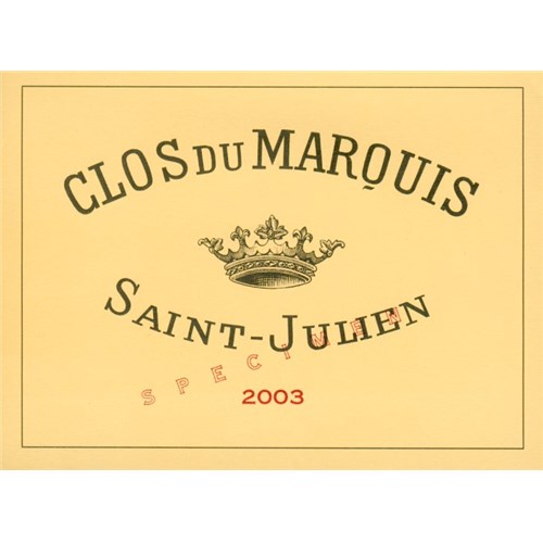 Clos du Marquis - Saint-Julien 2003