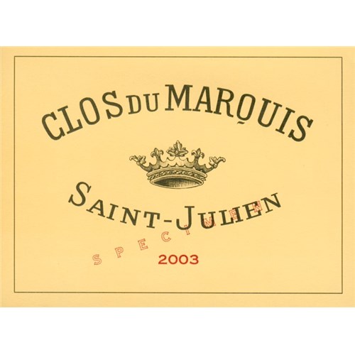 Clos du Marquis - Saint-Julien 2003