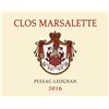 Clos Marsalette Rouge - Pessac-Léognan 2016