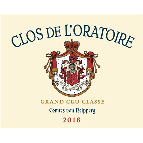 Clos de l'Oratoire - Saint-Emilion Grand Cru 2018