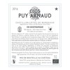 Clos Puy Arnaud - Castillon-Côtes de Bordeaux 2016