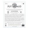 Clos Puy Arnaud - Castillon-Côtes de Bordeaux 2016 