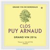 Clos Puy Arnaud - Castillon-Côtes de Bordeaux 2016 
