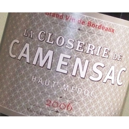 Closerie de Camensac - Château Camensac - Haut-Médoc 2016