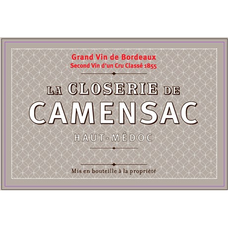 Closerie de Camensac - Château Camensac - Haut-Médoc 2019 4df5d4d9d819b397555d03cedf085f48 