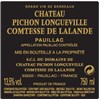 Comtesse de Lalande - Château Pichon Longueville - Pauillac 2016