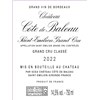 Cote de Baleau - Saint-Emilion Grand Cru 2022